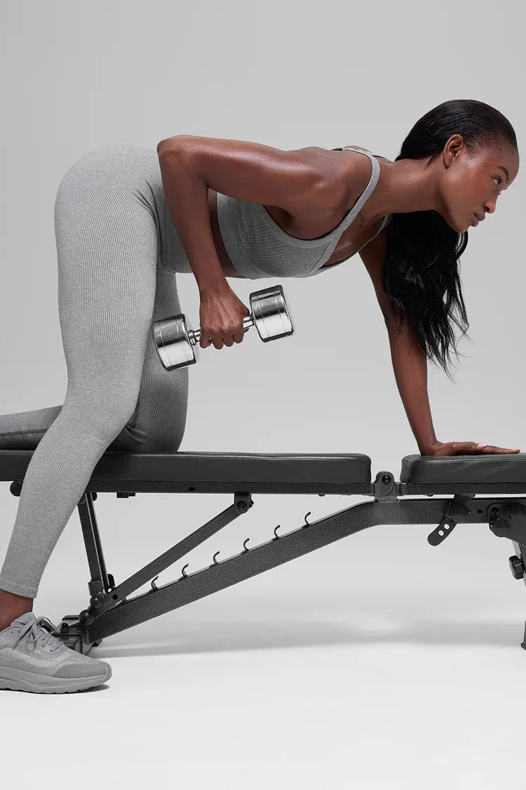 Legging High-waist Seamless Two Tone Rib