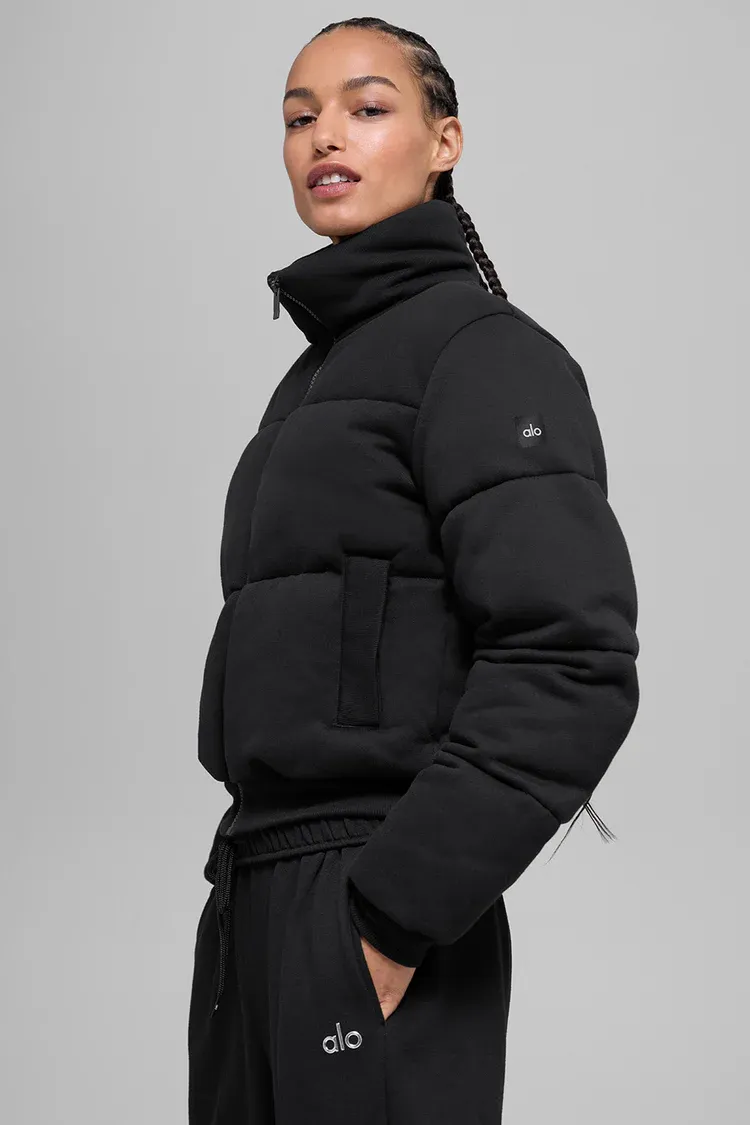 Jaqueta Puffer Moletom