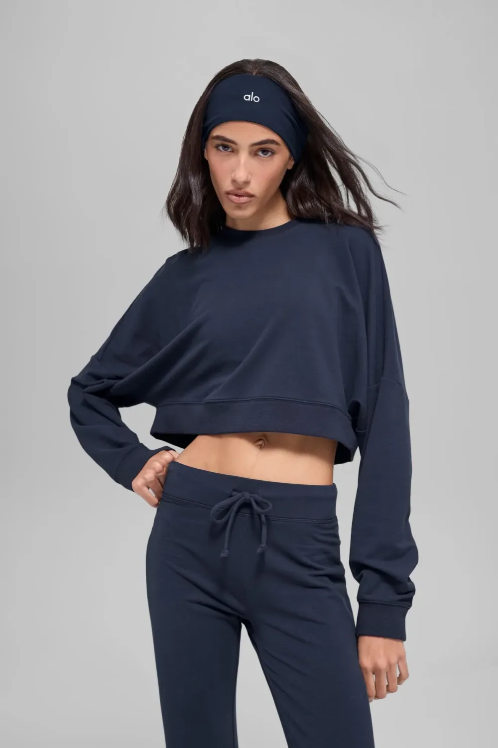 Moletom Cropped Sway Crew Neck