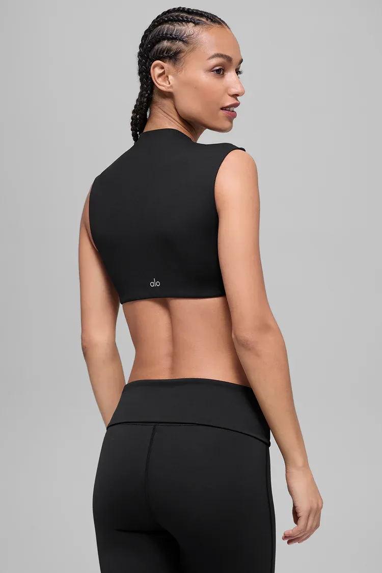 Blusa Softsculpt Capped Out Manga Curta