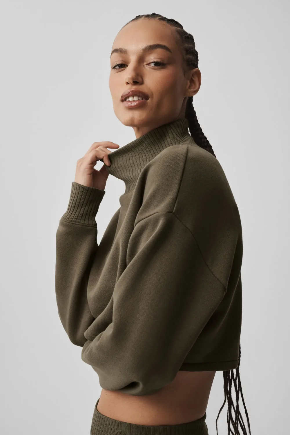 Casaco Cropped Serenity Coverup