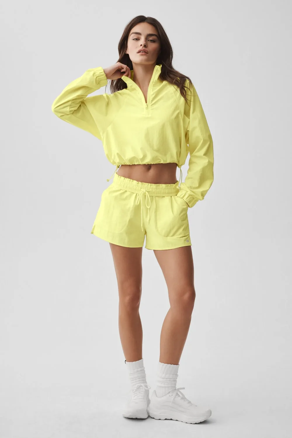Casaco Cropped 1/4 Zip Alumni