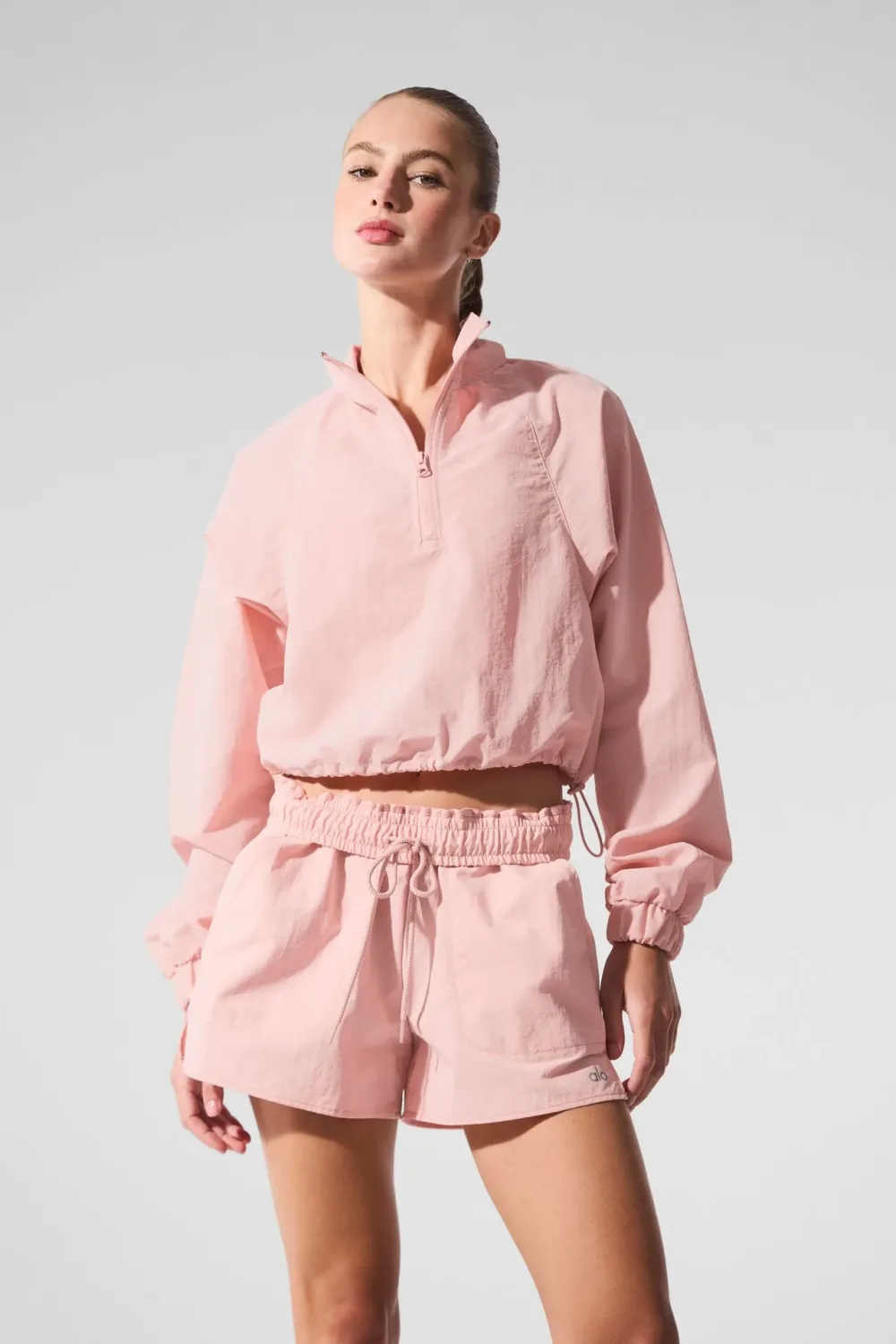 Casaco Cropped 1/4 Zip Alumni