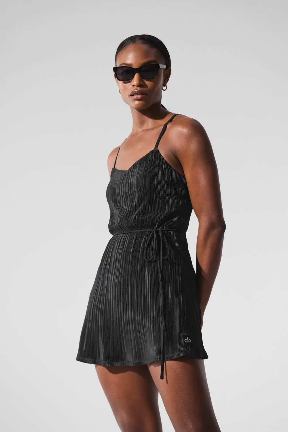 Vestido Micro Plisse Game On Tennis