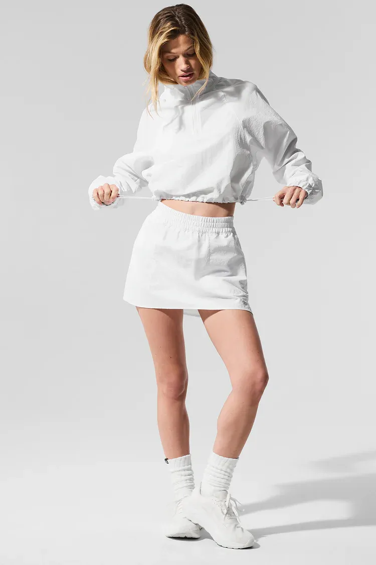 Casaco Cropped 1/4 Zip Alumni