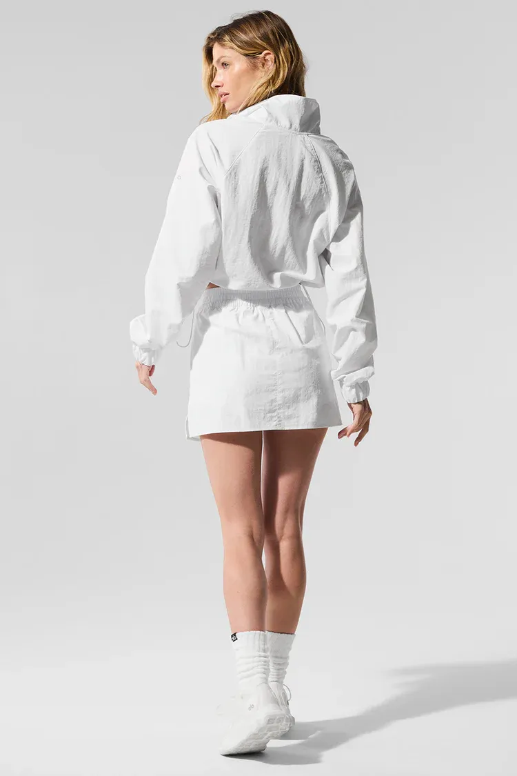 Casaco Cropped 1/4 Zip Alumni