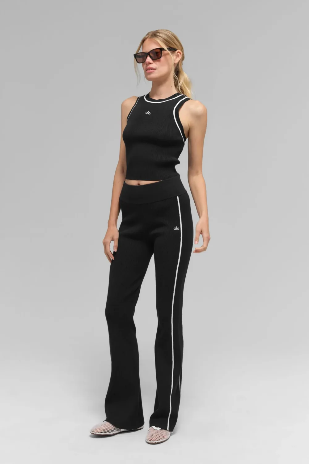 Calça Ribbed Sweater Knit Highline