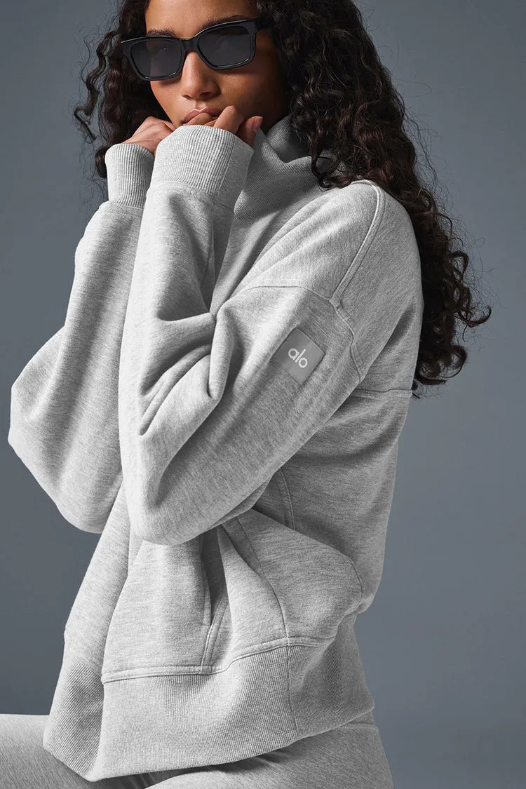 Moletom Hazy Mock Neck