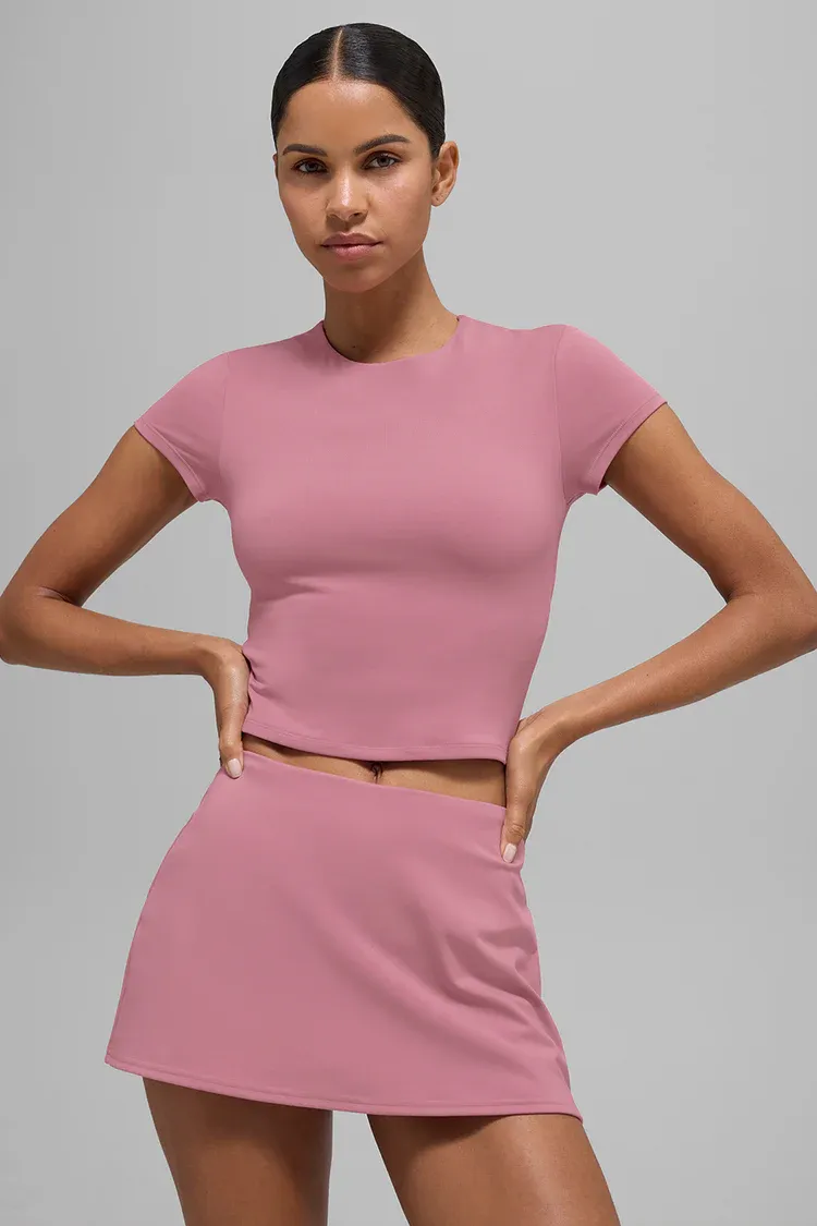 Blusa Alo Softsculpt Precision Manga Curta